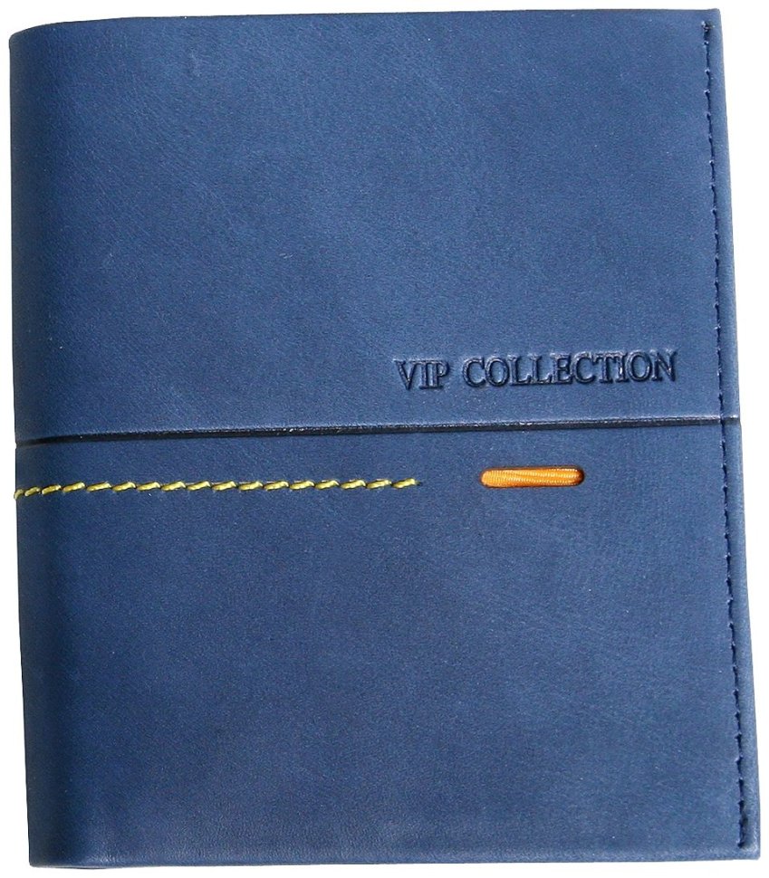 Вертикальное портмоне без застежки Beverly Hills из натуральной кожи Vip Collection 102504 modnotak фото №1