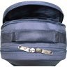 Темно-серый мужской текстильный рюкзак на два отделения Bagland UltraMax (52704) - 5