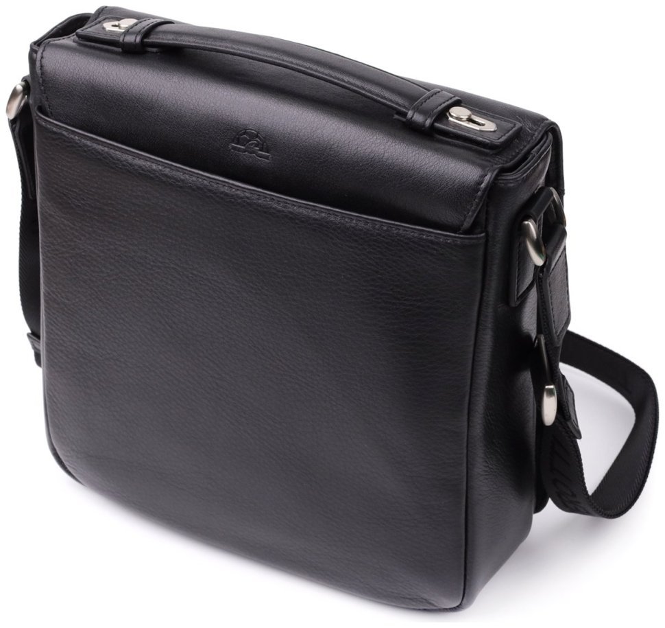 Мужская кожаная наплечная сумка-барсетка с дополнительной ручкой для ношения в руке Tony Perotti Италия 103304 фото №2 Мужская кожаная наплечная сумка-барсетка с дополнительной ручкой для ношения в руке Tony Perotti Италия 103304 modnotak фото №2