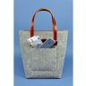 Вместительная фетровая сумка шоппер с длинными ручками BlankNote D.D. (12681) - 2