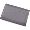 Темно-сірий класичний гаманець з фактурної шкіри Tony Bellucci (10751) - 4