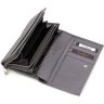 Темно-сірий класичний гаманець з фактурної шкіри Tony Bellucci (10751) - 6