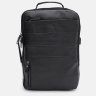 Вместительный городской мужской рюкзак из кожзама в черном цвете Monsen 64904 - 2