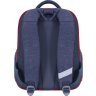 Шкільний рюкзак для хлопчиків із сірого текстилю з автомобілем Bagland (55504) - 3
