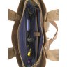 Мужская кожаная сумка коричневого цвета VATTO (11746) - 7