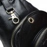 Женский кожаный рюкзак среднего размера в черном цвете Keizer (19335) - 6