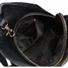 Женский кожаный рюкзак среднего размера в черном цвете Keizer (19335) - 7