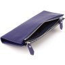 Темно-синій жіночий гаманець із натуральної шкіри з фіксацією на кнопки ST Leather 1767404 - 8