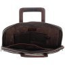 Деловая кожаная сумка для ноутбука до 13" с ручками для носки Ashwood PL45 Brown 97804 темно-коричневого цвета фото №5 Деловая кожаная сумка для ноутбука до 13" с ручками для носки Ashwood PL45 Brown 97804 темно-коричневого цвета modnotak фото - 5
