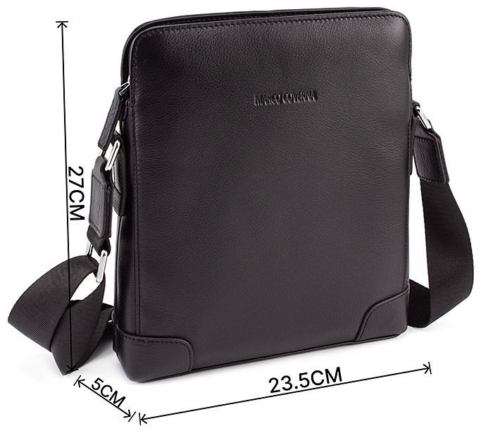 Мужская кожаная сумка с одним отделением Marco Coverna (10439) modnotak фото №3