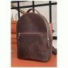 Винтажный городской рюкзак из натуральной кожи темно-коричневого цвета BlankNote Groove L 79004 - 7