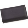 Чорна шкіряна ключниця з натуральної шкіри на кнопках ST Leather (14027) - 3