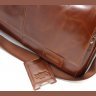 Чоловіча сумка-месенджер з вінтажної шкіри коричневого кольору Tom Stone (10988) - 8