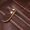 Темно-коричневая мужская сумка для ноутбука из натуральной кожи с ручками Vintage (20681) - 9