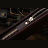 Стильный кожаный кошелек - клатч коричневого цвета VINTAGE STYLE (14196) - 6