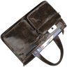 Винтажная мужская сумка мессенджер коричневого цвета VINTAGE STYLE (14526) - 10