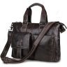 Стильная деловая сумка из натуральной винтажной кожи VINTAGE STYLE (14220) - 1