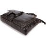 Стильна ділова сумка з натуральної винтажной шкіри VINTAGE STYLE (14220) - 6