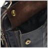 Темно-коричневая мужская винтажная барсетка из натуральной кожи Borsa Leather (15649) фото №6 Темно-коричневая мужская винтажная барсетка из натуральной кожи Borsa Leather (15649) modnotak фото - 6