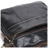 Темно-коричневая мужская винтажная барсетка из натуральной кожи Borsa Leather (15649) фото №7 Темно-коричневая мужская винтажная барсетка из натуральной кожи Borsa Leather (15649) modnotak фото - 7