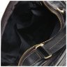 Темно-коричневая мужская винтажная барсетка из натуральной кожи Borsa Leather (15649) фото №8 Темно-коричневая мужская винтажная барсетка из натуральной кожи Borsa Leather (15649) modnotak фото - 8