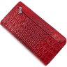 Яскравий жіночий гаманець з натуральної шкіри KARYA (1156-018) - 3