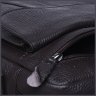 Шкіряна чоловіча сумка-планшет коричневого кольору з застібкою-блискавкою Borsa Leather 73005 - 6