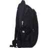 Чоловічий рюкзак із якісного поліестеру чорного кольору з відділенням під ноутбук Aoking (22143) - 5