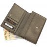 Гарний гаманець зеленого кольору з натуральної шкіри Tony Bellucci (10750) - 7