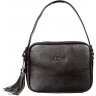 Чорна жіноча сумка класичного дизайну з натуральної шкіри Desisan (19139) - 1