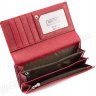 Красный кожаный кошелек с блоком для карточек ST Leather (17655) - 6