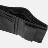 Удобный мужской кожаный кошелек черного цвета без застежки Ricco Grande 65005 - 5