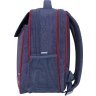 Сірий шкільний рюкзак для хлопчиків із текстилю з принтом Bagland (55505) - 2