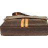 Стильная мужская сумка мессенджер коричневого цвета VATTO (11647) - 9
