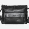 Наплічна сумка месенджер з гладкої шкіри в чорному кольорі VATTO (11946) - 1