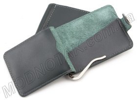 Кожаный зажим для денег с фиксацией ST Leather (18577)