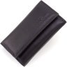 Шкіряна ключниця чорного кольору на кнопках ST Leather 1767205 - 9