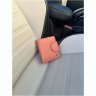 Женский маленький кожаный кошелек розового цвета на магните ST Leather 1767305 - 11