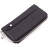 Чорний чоловічий гаманець-клатч із натуральної шкіри ST Leather 1767405 - 4