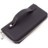 Черный мужской кошелек-клатч из натуральной кожи ST Leather 1767405 - 5