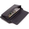 Черный мужской кошелек-клатч из натуральной кожи ST Leather 1767405 - 6