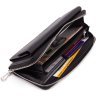 Чорний чоловічий гаманець-клатч із натуральної шкіри ST Leather 1767405 - 8