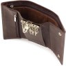 Велика шкіряна ключниця коричневого кольору ST Leather (16544) - 4