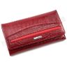 Червоний лаковий гаманець на кнопці KARYA (1139-074) - 1