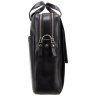 Качественная мужская сумка для ноутбука 15 дюймов из черной кожи Visconti Anderson 68805 - 9