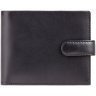 Горизонтальное мужское портмоне из гладкой кожи черного цвета c RFID - Visconti Vincent 68905 - 1