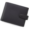 Горизонтальне чоловіче портмоне з гладкої шкіри чорного кольору з RFID - Visconti Vincent 68905 - 1