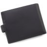 Горизонтальное мужское портмоне из гладкой кожи черного цвета c RFID - Visconti Vincent 68905 - 3