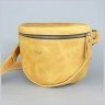 Желтая женская сумка-бананка из винтажной кожи BlankNote Vacation 79105 - 2