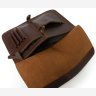 Элегантная мужская сумка из винтажной кожи для документов А4 VINTAGE STYLE (14221) - 6